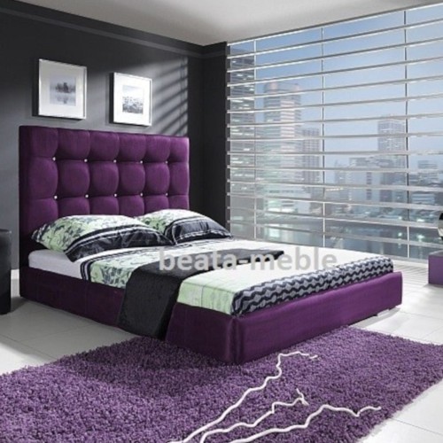 Łóżko tapicerowane CLASSIC | Rozmiar 160x200 | Wizualizacja