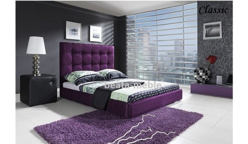 Łóżko tapicerowane CLASSIC | Rozmiar 160x200 | Wizualizacja 2