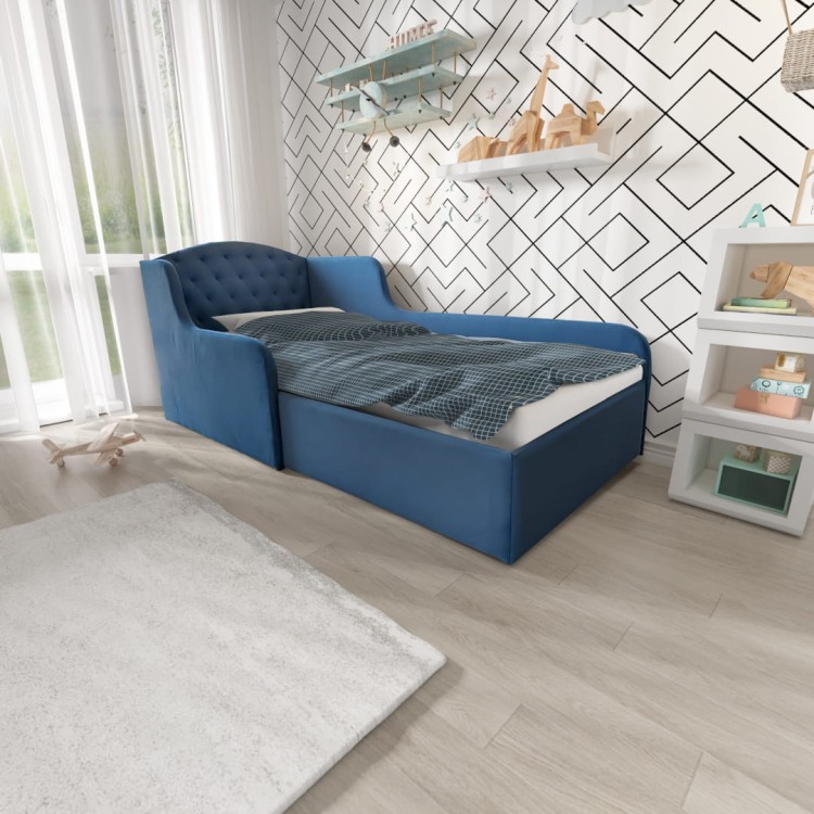 Łóżko tapicerowane LILO | Rozmiar 120x180 | Wizualizacja