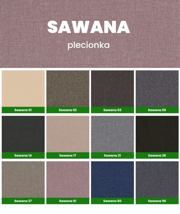 Tkanina I GRUPA - SAWANA (plecionka)