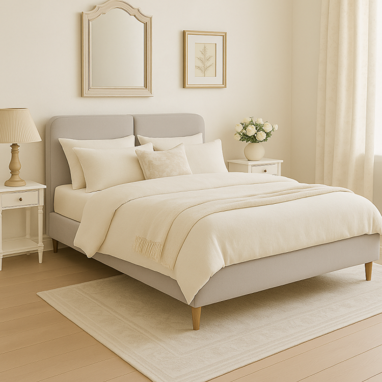 Łóżko tapicerowane Agata |Rozmiar 160/200 | Wizualizacja