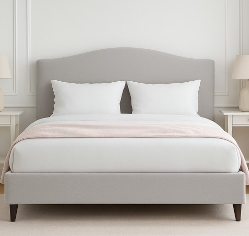 Łóżko tapicerowane ROCOCO II | Rozmiar 140x200 | Wizualizacja 1