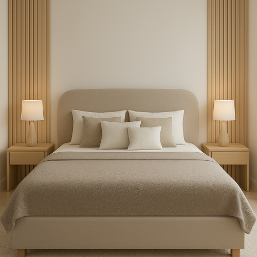 Łóżko tapicerowane ASPEN | Rozmiar 200x220 | Wizualizacja 6