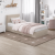 Łóżko tapicerowane MINI GREY | Rozmiar 90x200 | Wizualizacja 2