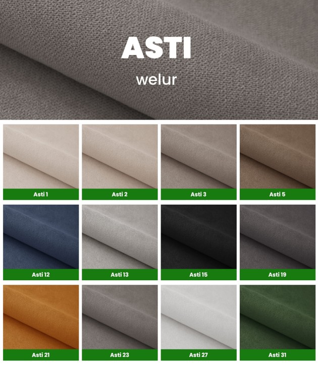 Tkanina I GRUPA - ASTI (welur)