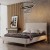 Łóżko tapicerowane LOFT | Rozmiar 200x200 | Wizualizacja