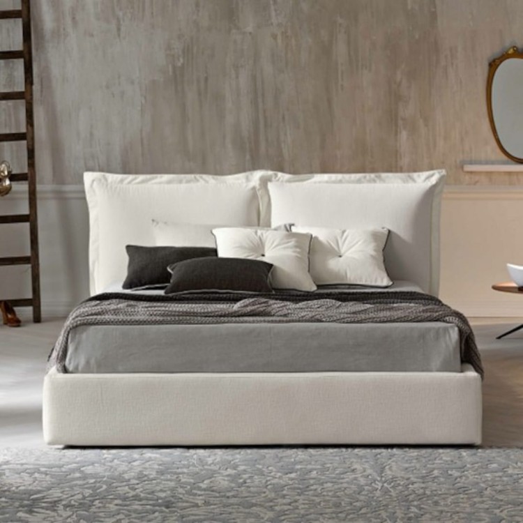 Łóżko tapicerowane SCANDI 3 | Rozmiar 200x200 | Wizualizacja