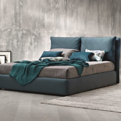 Łóżko tapicerowane SCANDI | Rozmiar 120x200 | Wizualizacja