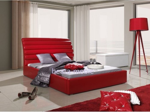 Łóżko tapicerowane RAFAELL | Rozmiar 140x200 | Wizualizacja 2