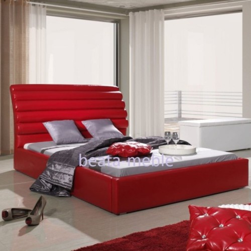 Łóżko tapicerowane RAFAELL | Rozmiar 140x200 | Wizualizacja