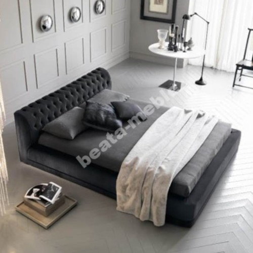 Łóżko tapicerowane CHARLIE | Rozmiar 160x200 | Wizualizacja