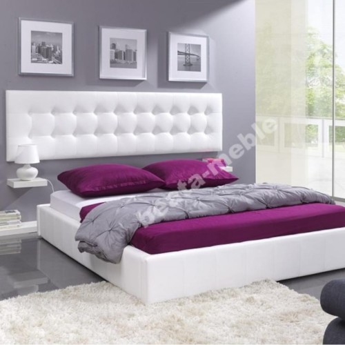 Łóżko tapicerowane HEAVEN | Rozmiar 200x200 | Wizualizacja