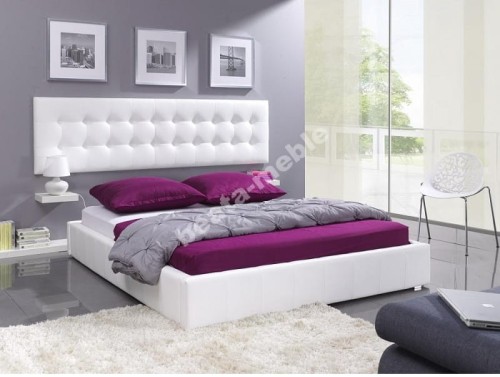 Łóżko tapicerowane HEAVEN | Rozmiar 200x200 | Wizualizacja 2